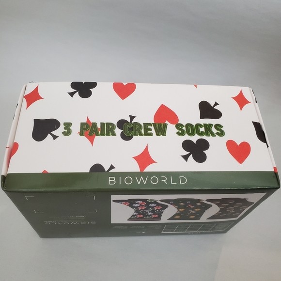 Bioworld 3pr. Crew Sock Gift Set - Picture 3 of 4